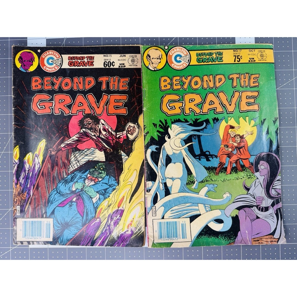 Beyond the Grave #15 #17 June October 1984 Charlton Comics